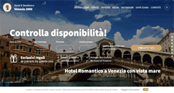 Desktop Screenshot of hotelvenezia2000.com